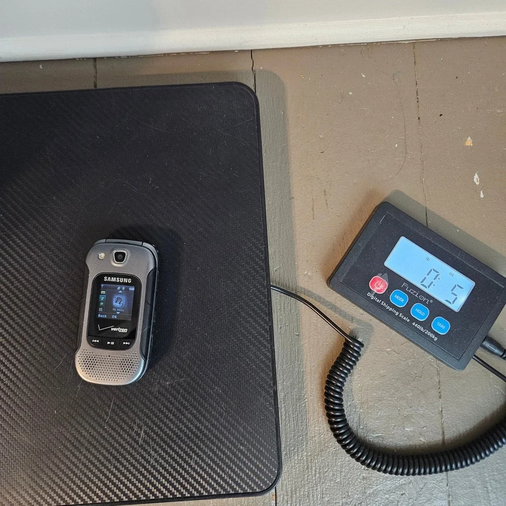 Samsung Convoy 2 SCH-U660 Verizon Rugged Flip Phone Gray Black Dual Screen